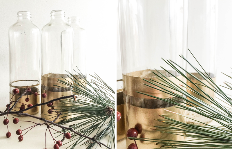 DIY Noël avec une bouteille en verre | The Weekly Brew | Blog RISE Kombucha