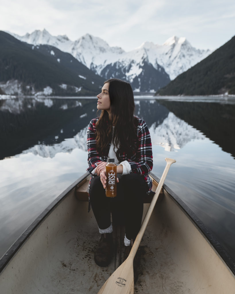 Meghan O'Rourke RISE Kombucha photo